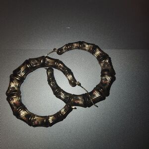 Cheetah print earrings